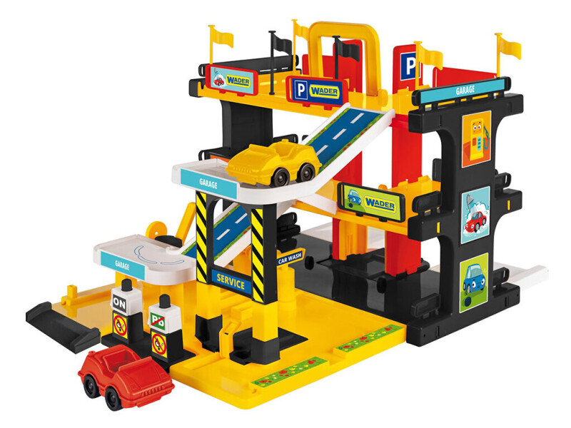 Garáž servis 3 patra + 2 auta